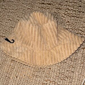 Tan Corduroy Bucket Hat